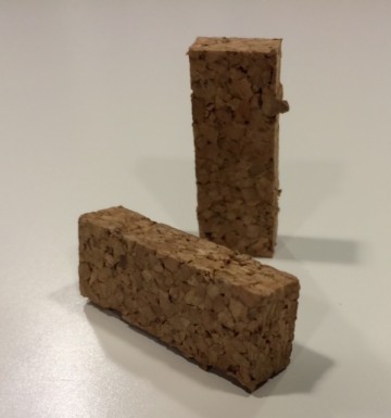 Kurk afstandsblokjes