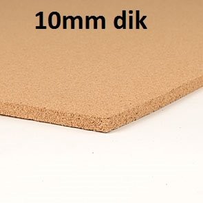 Kurkplaat industrie 10mm 45x30cm