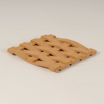 Onderzetter Vlecht 16x16cm