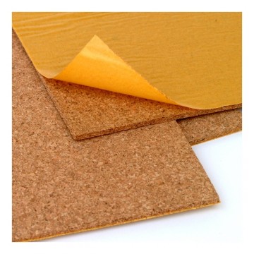 Pincork zelfklevend prikbord naturel