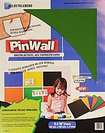 Pinwall zelfklevend prikbord groen