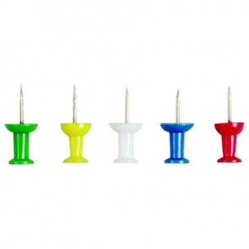 Push Pins gekleurd
